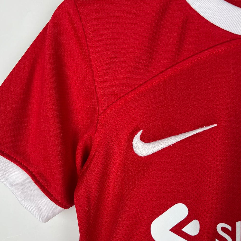 SUPER SUPER SALE!!!! Liverpool Home Kit Kids Full Set jersey Plus Shorts Authentic Jersey