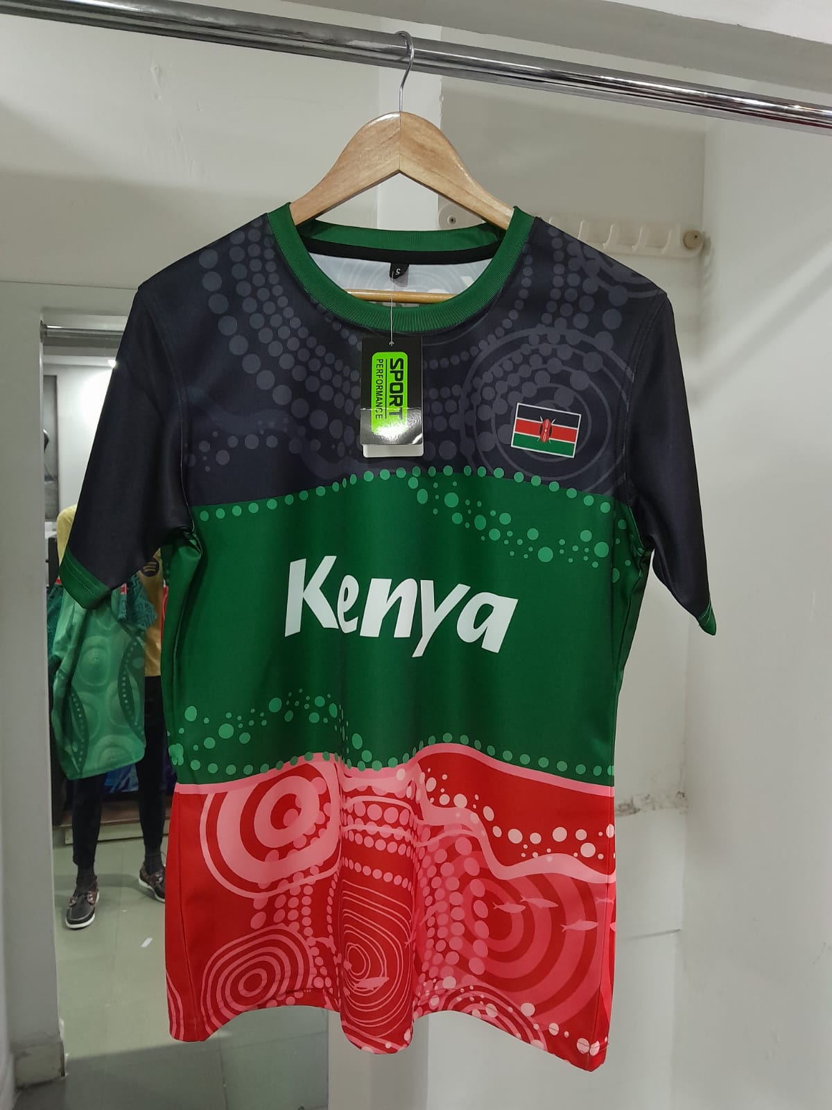 Kenya Rugby Kit Authentic  Jersey High durable Material
