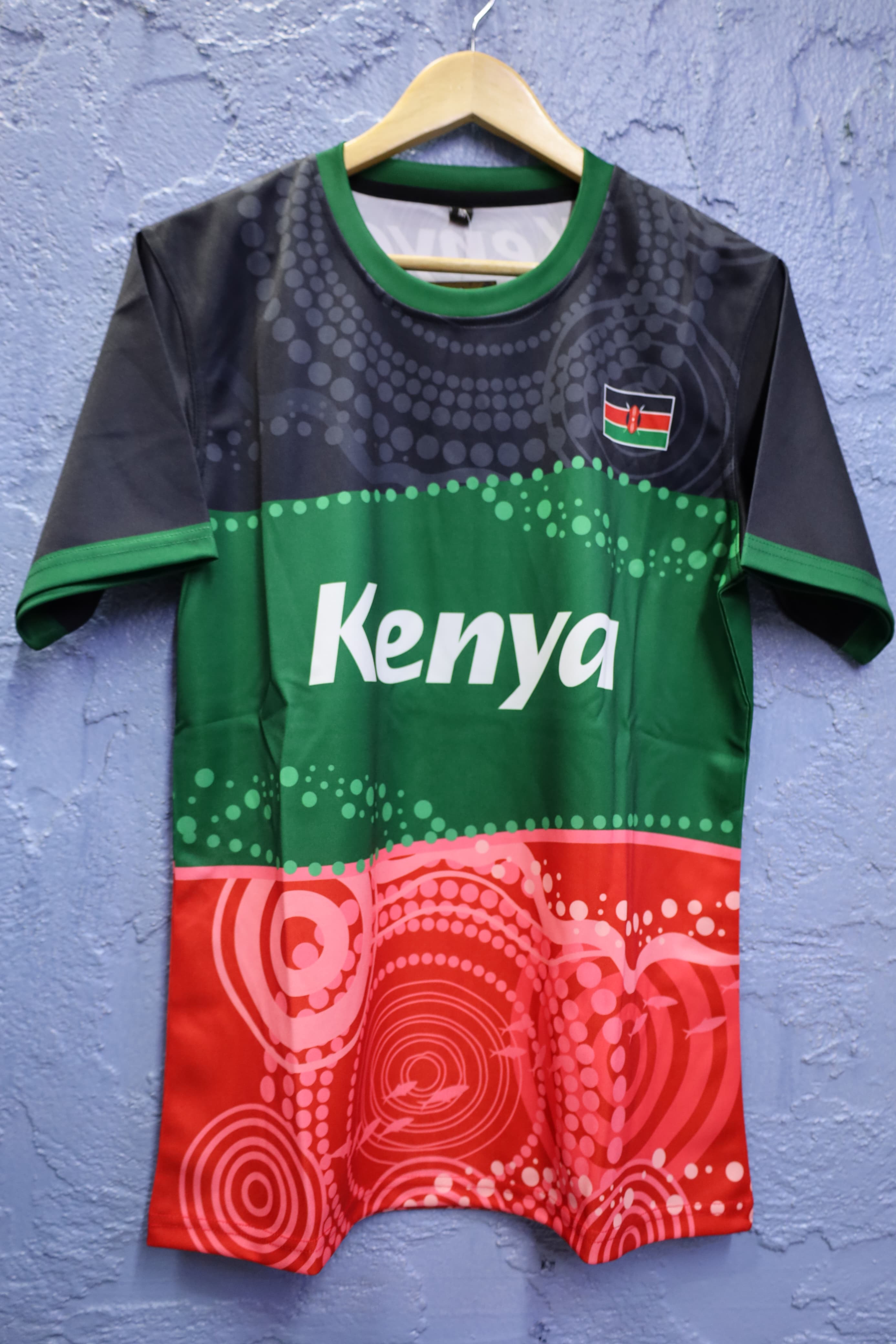 Kenya Rugby Kit Authentic  Jersey High durable Material