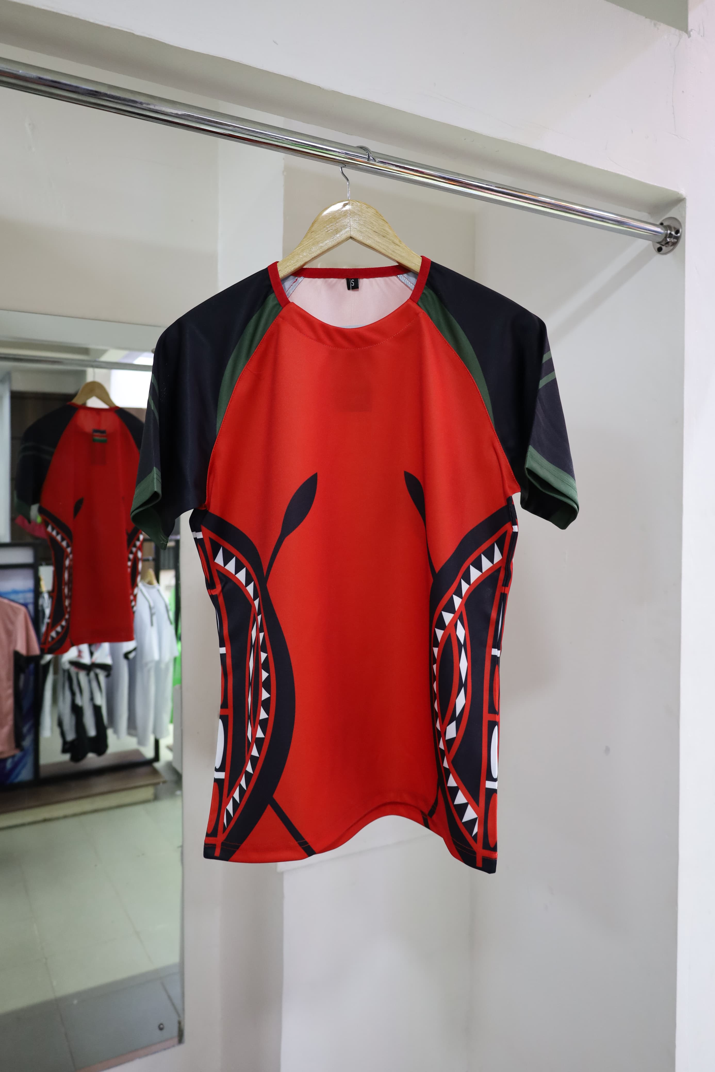 Kenya Rugby Kit Authentic Jersey High durable Material