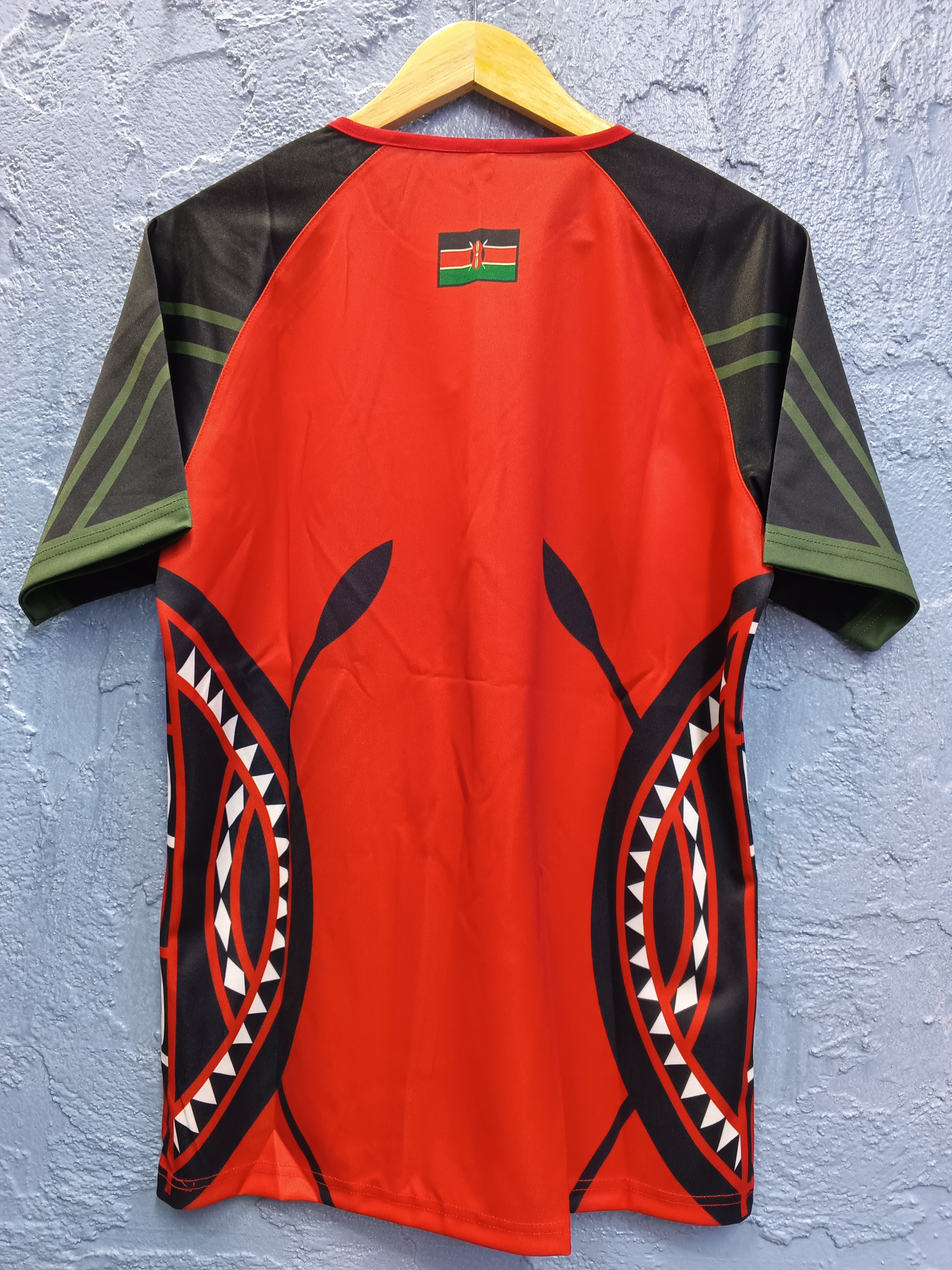 Kenya Rugby Kit Authentic Jersey High durable Material