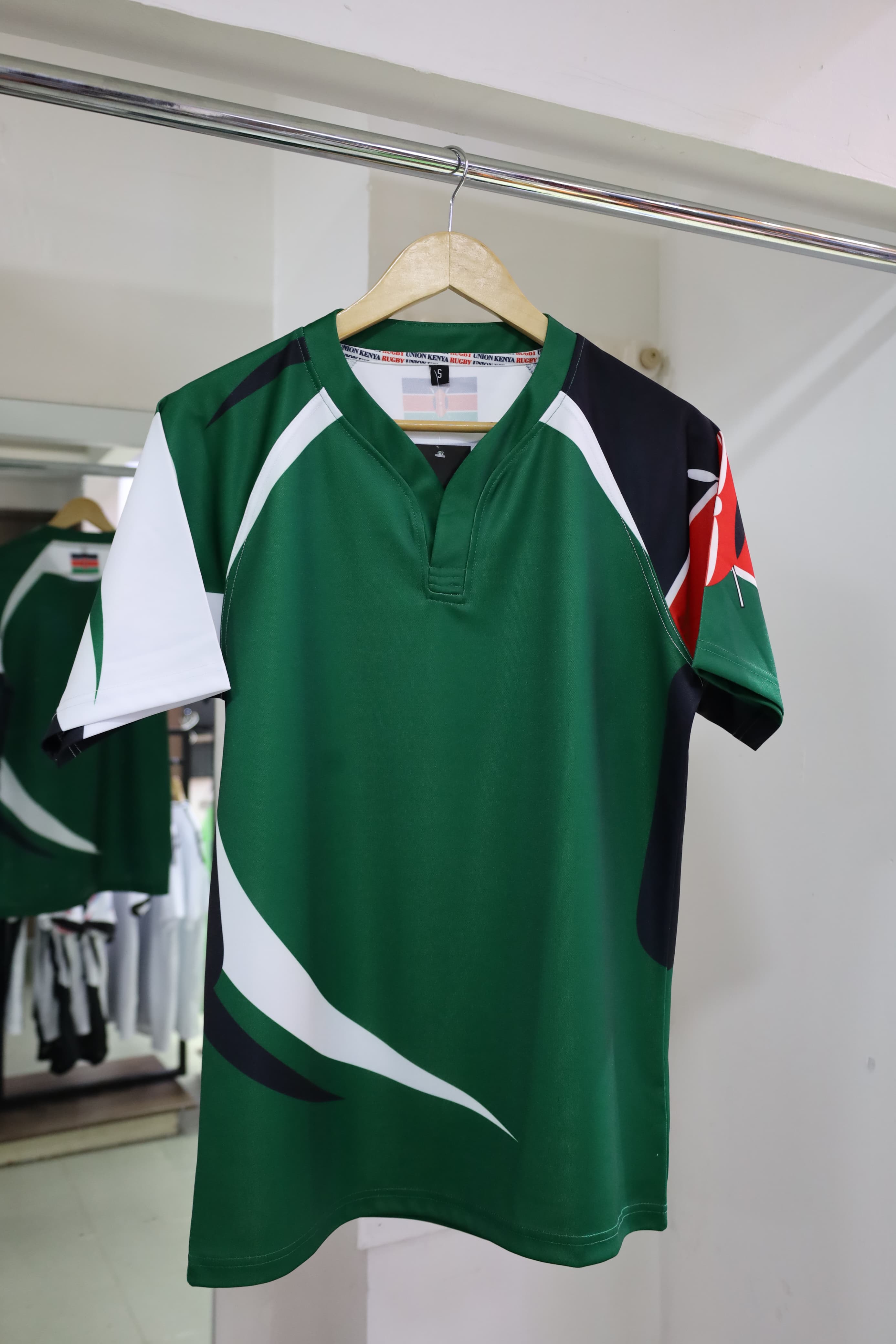 Kenya Rugby Kit Authentic Jersey High durable Material