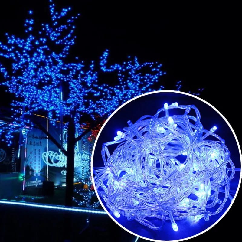 10meters 100 Lights Waterproof Led Christmas String Decoration Colorful Lights Lighting Wedding Party Home Yard Decor