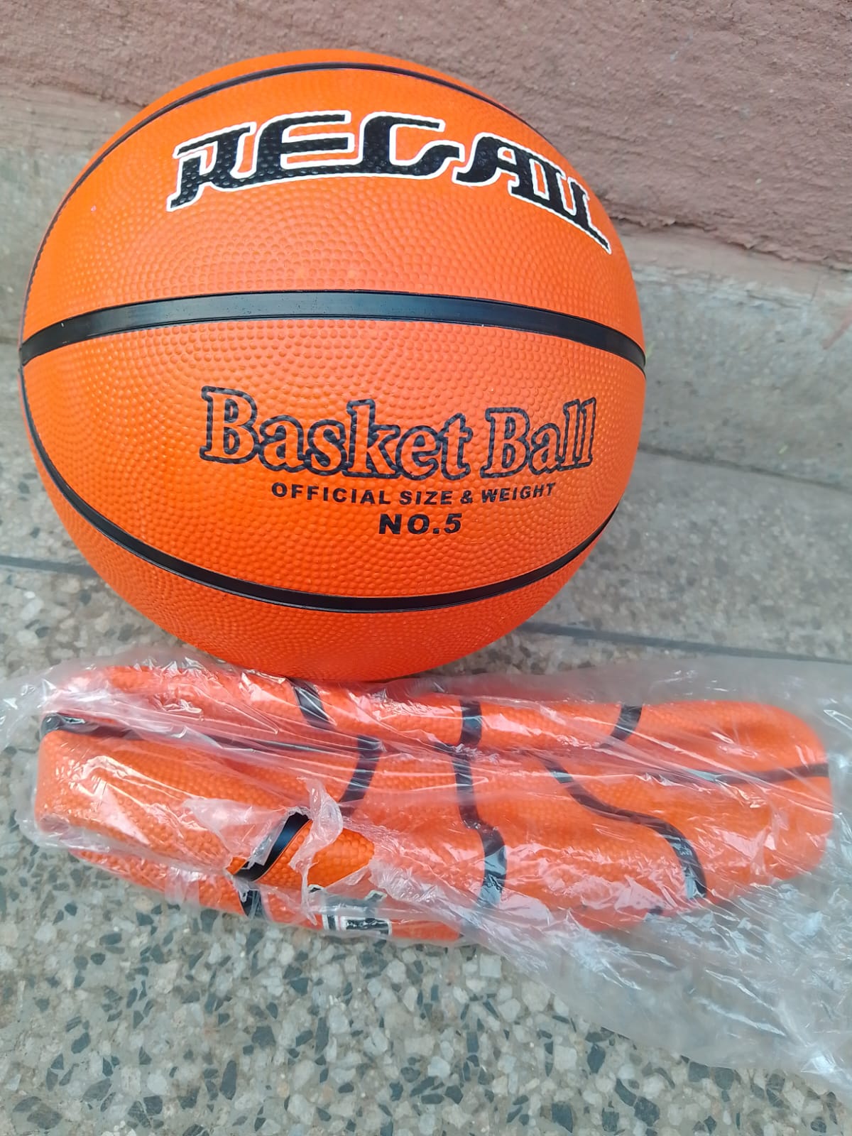 Basketball Quality Big Basketball Ball Official Size + Free Pump