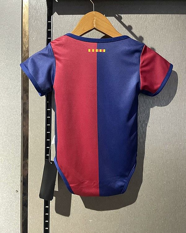 Barcelona Home Kit Romper/onesie for a Newborn Baby/ Barcelona baby Jersey Authentic/Original kit.