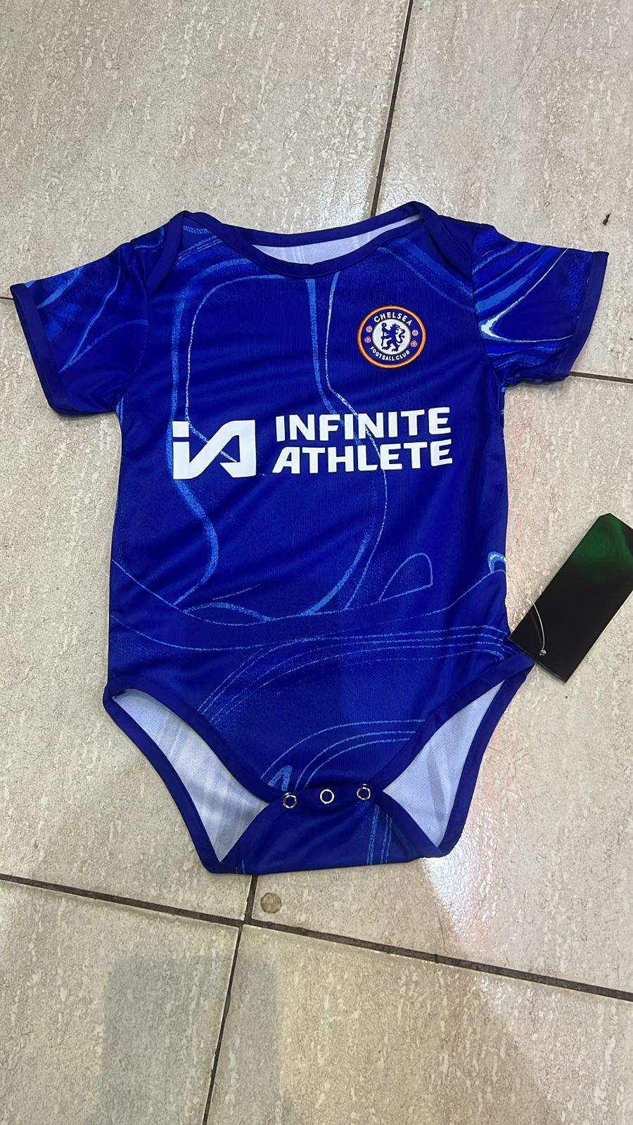 chelsea Home Kit Romper for a Newborn Baby/ chelsea baby Jersey Authentic/Original kit.