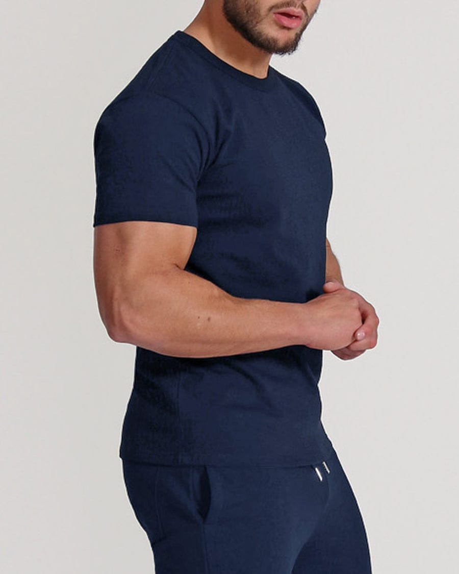 Plain Blue T-Shirt Cotton High Density Material Unisex tshirt