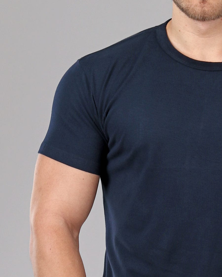 Plain Blue T-Shirt Cotton High Density Material Unisex tshirt