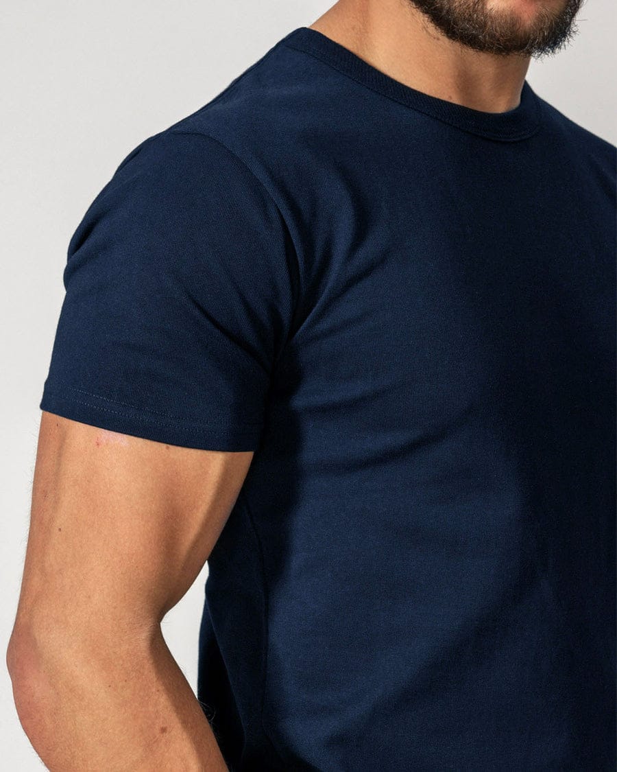 Plain Blue T-Shirt Cotton High Density Material Unisex tshirt