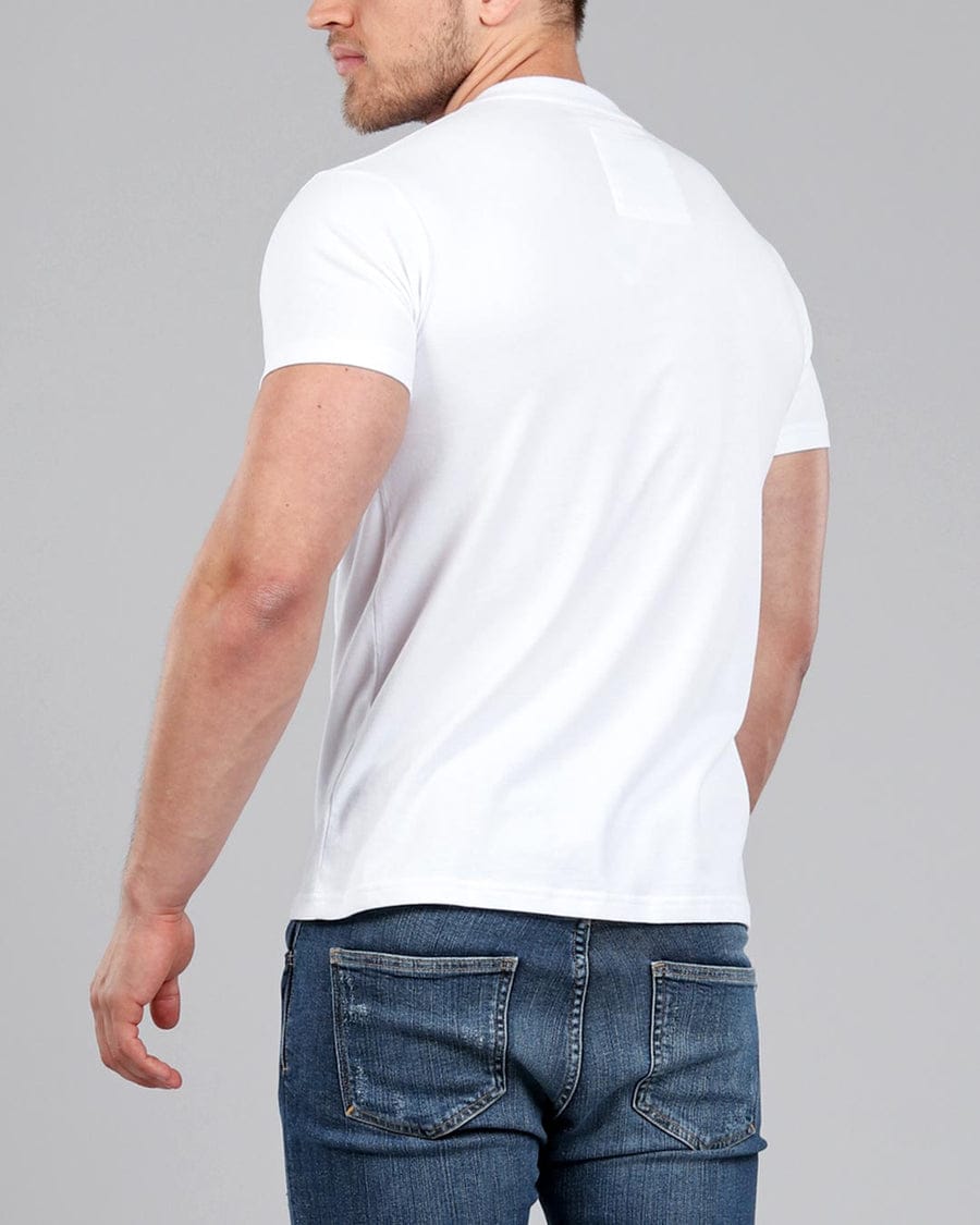 Plain white T-Shirt Cotton High Density Material Unisex tshirt