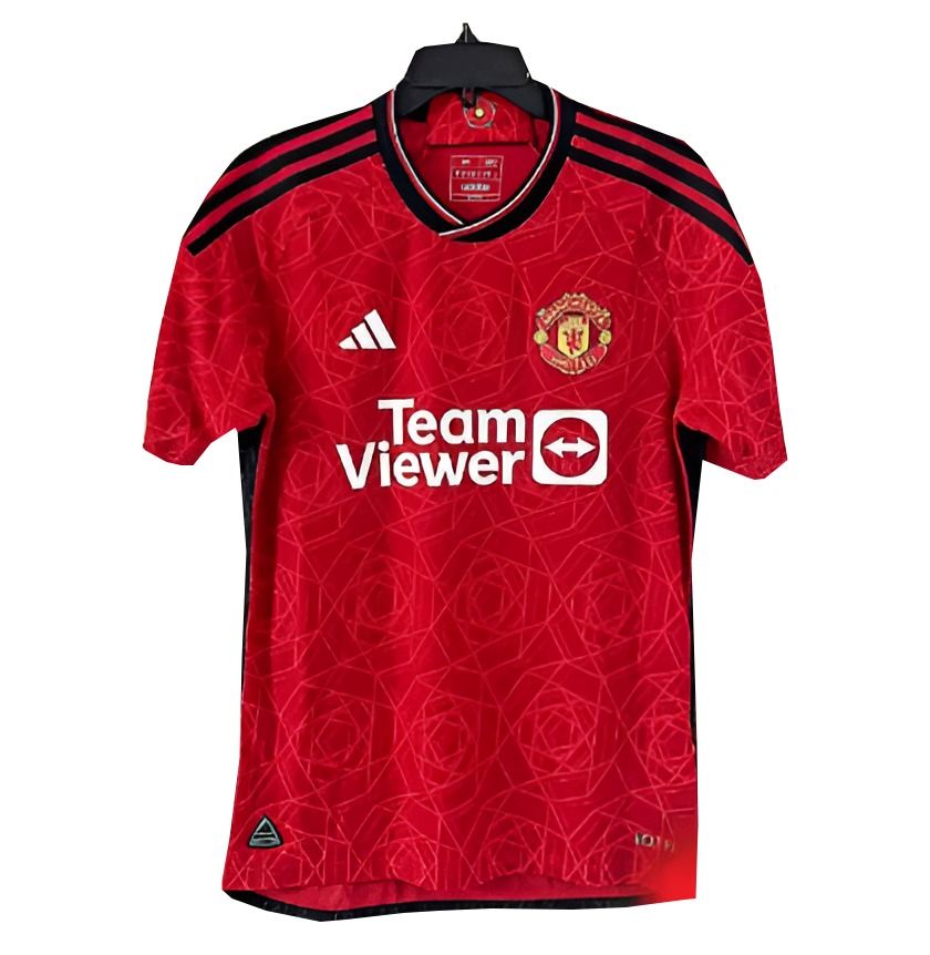 SUPER SALE!!!! MANCHESTER UNITED HOME KIT JERSEY men's/unisex top t-shirt
