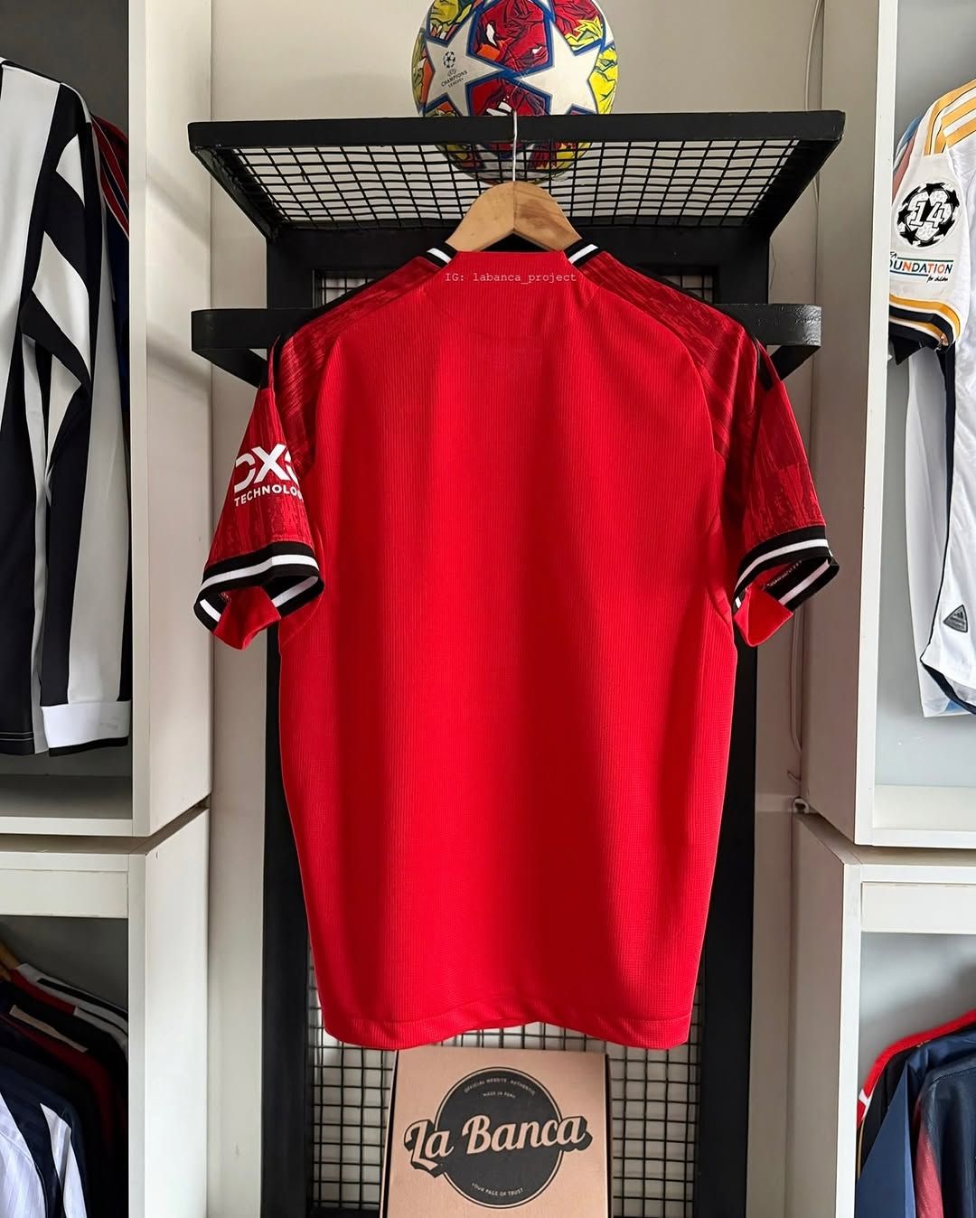 New Manchester United Home Red Jersey Authentic kit man u tshirt