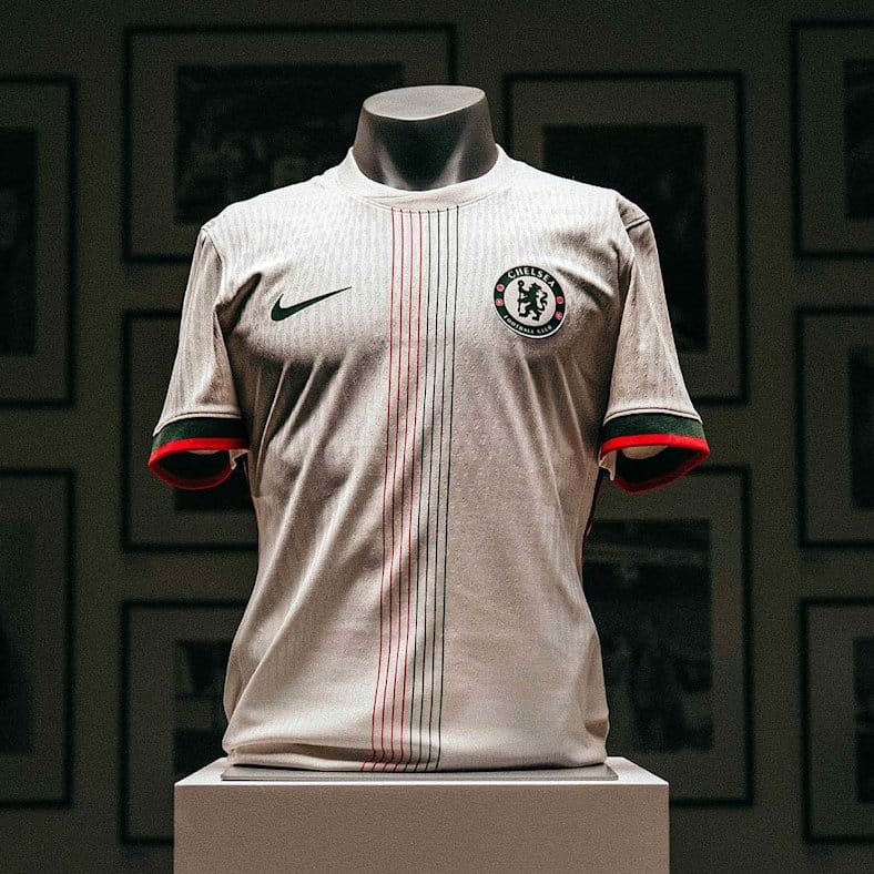 New Chelsea 25/26 white away kit Player version Authentic jersey