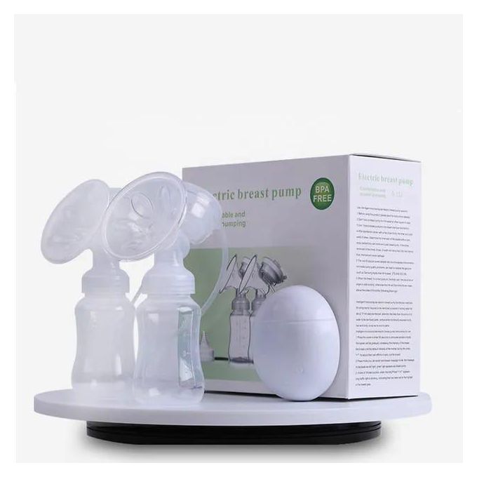 Double electric breast pump
