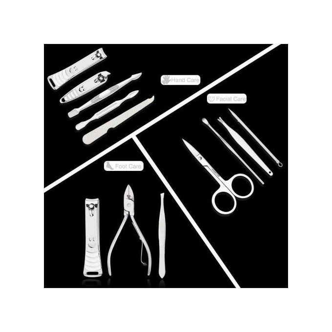 Assorted Manicure Set perfect for quick touch ups, travel, home use, professional use, anytime, anywhere Nail Cutter Nail Clipper Portable Convenient