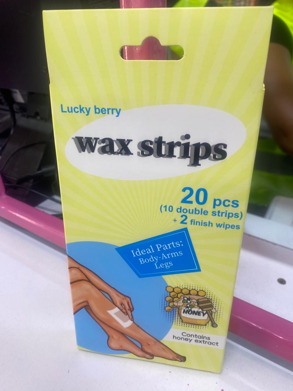 Lucky Berry Wax Strips