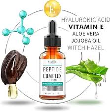 Mabox Peptide Complex Serum 30ml Reduce Fine Lines And Wrinkles, Aging Care, Firm Skin, Fragrance Free, Korean Skincare  Peptide Complex Face Serum, Peptide Anti Wrinkle Serum, Peptide Serum