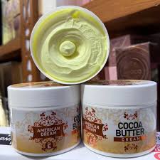 American Dream Cocoa Butter Original Body Cream 500ml ultra moisturizing with vitamin E and aloe perfect for all skin types