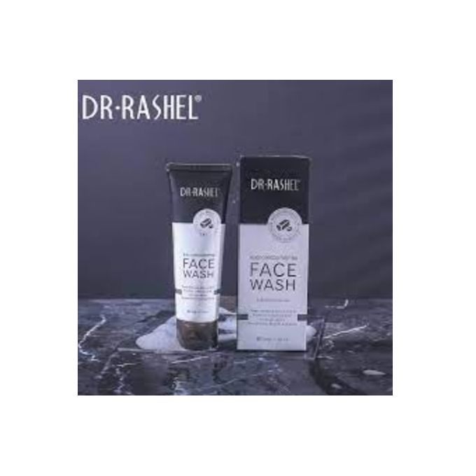 Dr. Rashel Black Charcoal Purifying Face Wash for a healthy-looking skin, pure and clear.