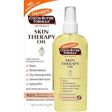 Palmers Cocoa Butter Formula Daily Skin Therapy & Cocoa Butter Moisturizing Body Oil with Vitamin E, Glow Skin Hydration Palmer's lnstant Absorption Bath Body and Shower