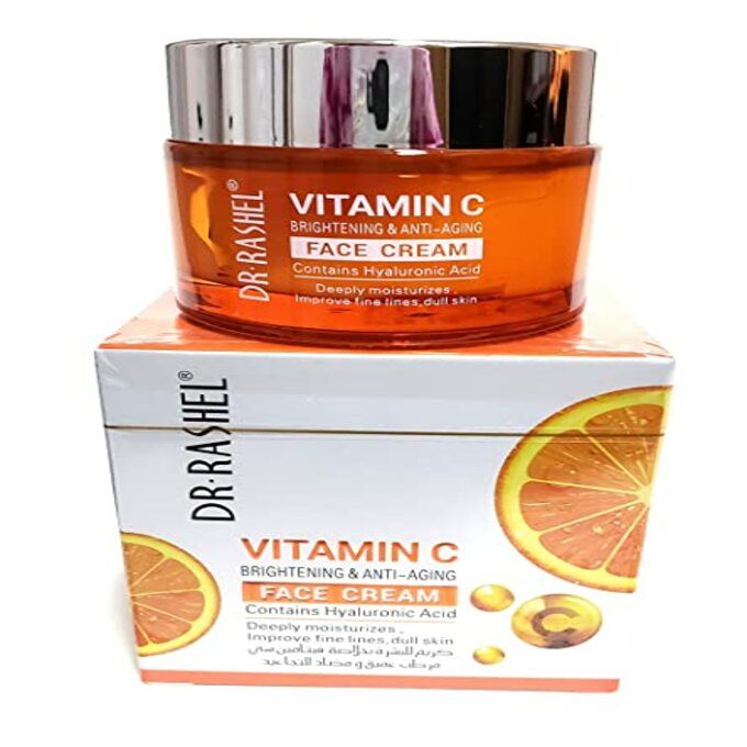 Dr. Rashel Vitamin C ORIGINAL 3 in 1 Skincare Set – Face Cleanser + face Serum + sunscreen  – Anti-Aging, Dark Spot Removal, Glowing Skin, Pore Minimizing & Hydrating Kit for All Skin