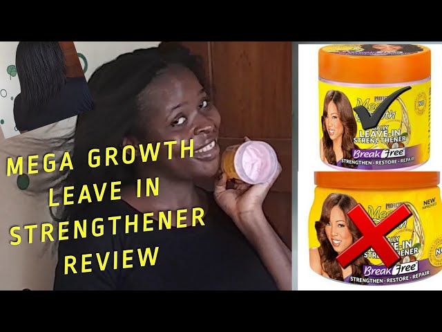 Mega Growth Deep Strengthening ORIGINAL Hair Treatment – Anti-Breakage, Repair & Strengthening Mask for Weak, Damaged, or Thinning Hair Moisture-Rich Formula for Natural, Relaxed & Braided Hair – 250g