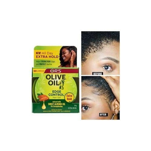 Ors Oil Edge Control Hair Gel Strong Hold No Flaking Made with pure shea butter and formulated without harsh ingredients, restores your real, authentic beauty.