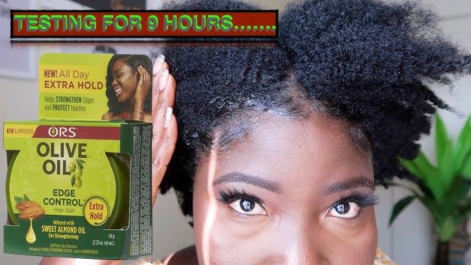 Ors Oil Edge Control Hair Gel Strong Hold No Flaking Made with pure shea butter and formulated without harsh ingredients, restores your real, authentic beauty.