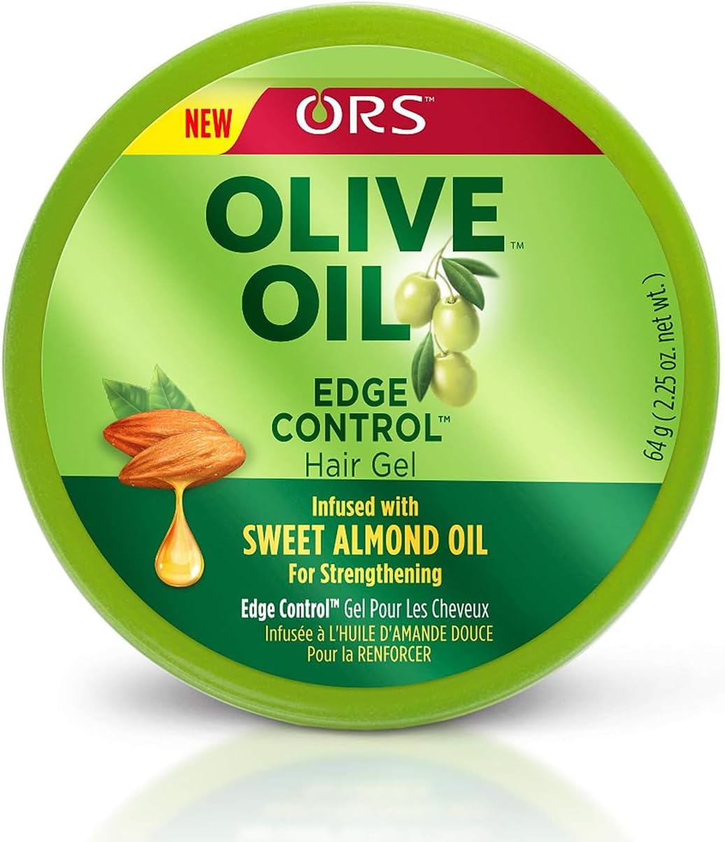 Ors Oil Edge Control Hair Gel Strong Hold No Flaking Made with pure shea butter and formulated without harsh ingredients, restores your real, authentic beauty.