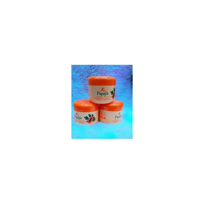 Roushun Papaya extract whitening hand and body cream-300ml prevents skin damage, makes your skin young, moisturizes, improves skin elasticity and bright