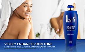 Fair & White (NEW ORIGINAL) Exclusive Body Lotion with Pure Vitamin C - Radiant Skin - 500ml / 17 formulated to even out skin tone and revitalize dull tired-looking skin.