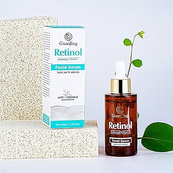 Guanjing Retinol With Niacinamide And Vitamin E Face Serum -40ml ,This brightening and anti-aging face Serum