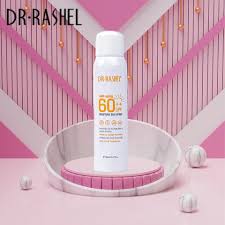 Dr. Rashel Moisture Sun Spray Anti-Aging Spf 60++ 150ml lightweight, non-greasy formula provides long-lasting hydration while preventing signs of aging such as wrinkles and fine lines.