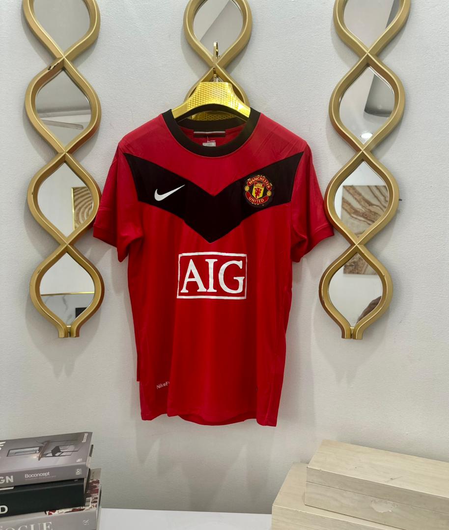 Manchester United 2009/2010 Home Kit Soccer Jersey