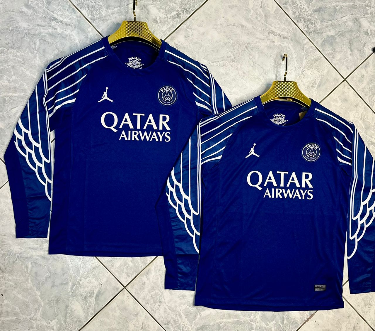 Original PSG x Jordan 2024/25 Fourth Kit Long-Sleeve Edition season Jersey