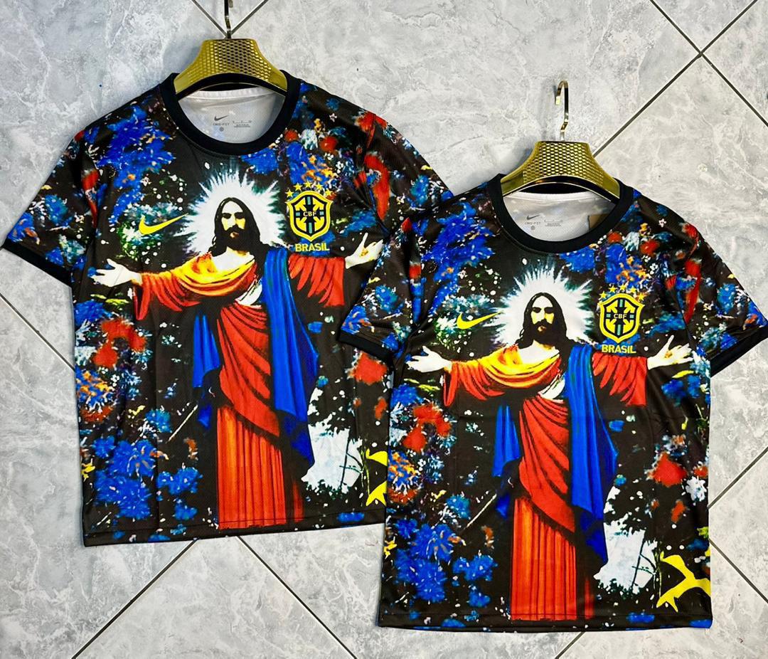 Brazil Jesus Starry Sky Edition football jersey