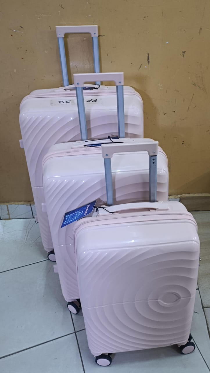 3 in 1 Unbreakable PP Travel Suitcase