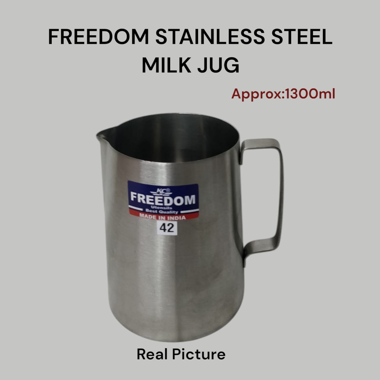 Freedom Stainless steel kitchen milk frothing jug