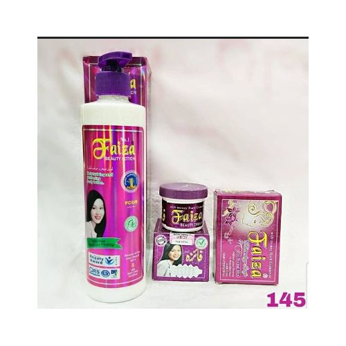 Faiza Set of 3 (lotion+cream+soap)