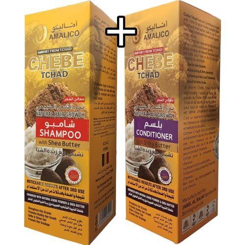 AMALICO CHEBE TCHAD Shampoo + Conditioner With Shea Butter