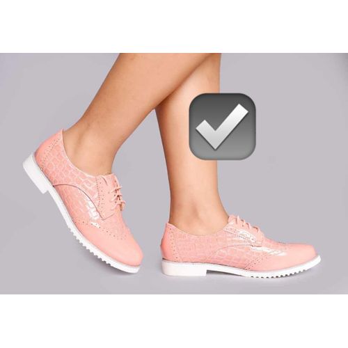 Fashion Ladies Quality Flat Official Brogues