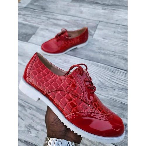 Fashion Ladies Quality Flat Official Brogues