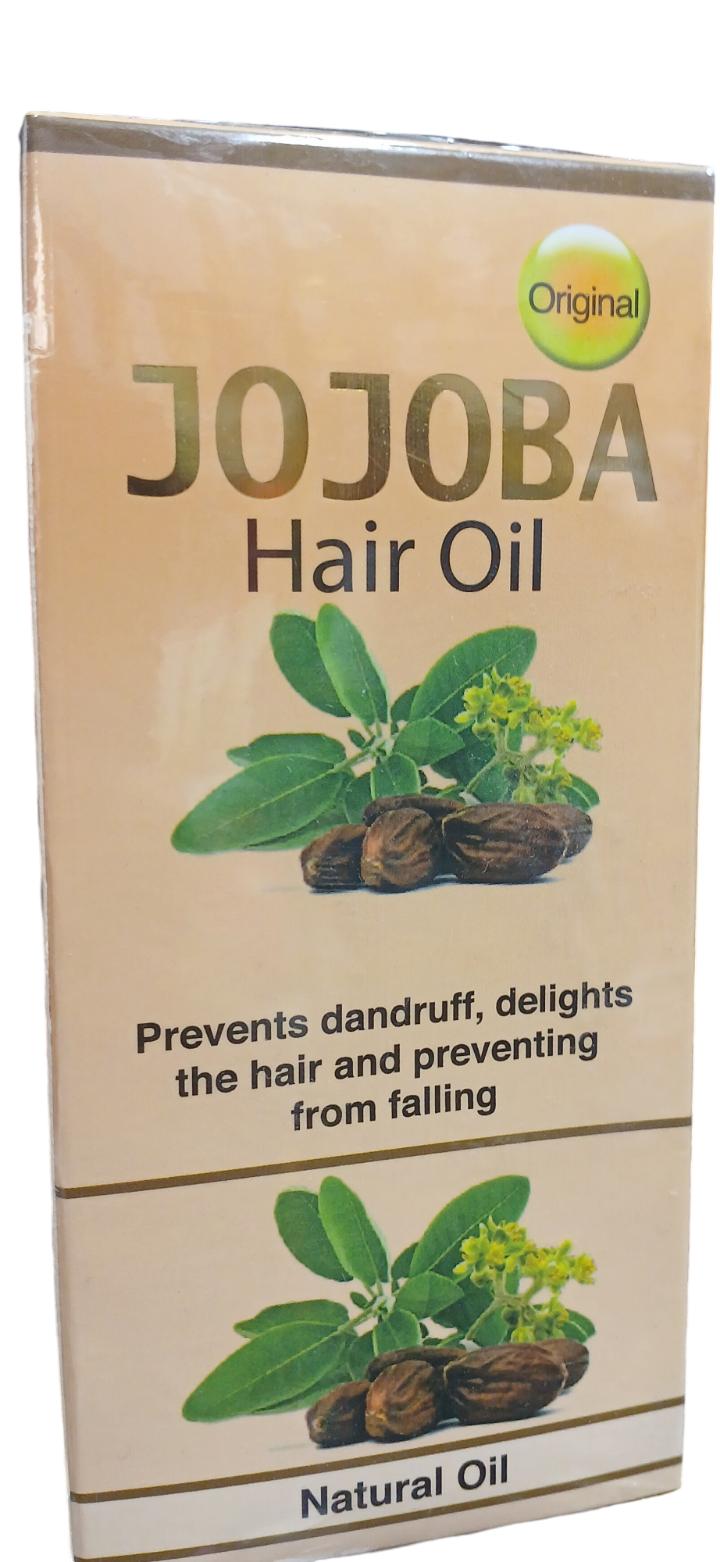 original jojoba hair oil that prevents dandruffs and hair fall