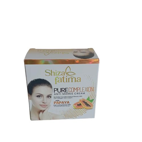 Shiza fatima COLLAGEN & PAPAYA ANTI-MARKS Face Cream. Removes ACNE, Dark Spots, Hyperpigmentations, Scars, Dark Knees, knuckles & Dark Underarms