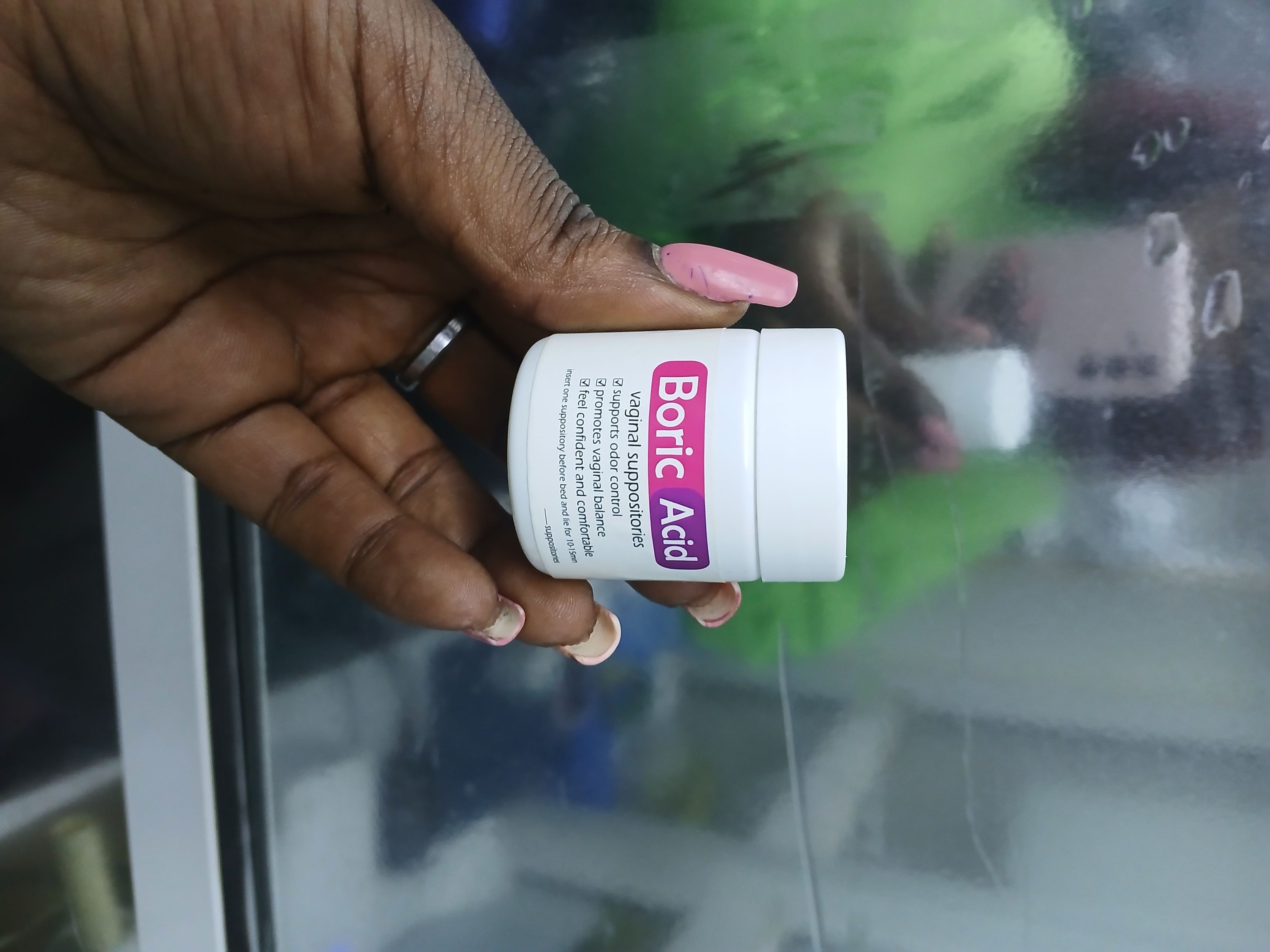 Boric acid suppositories 5pcs and 10 pcs