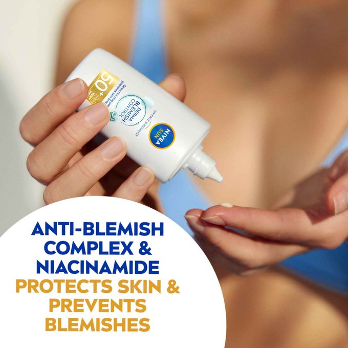 【New product】NIVEA Sunscreen SUN UV BLEMISH CONTROL SPF 50+ 40ML