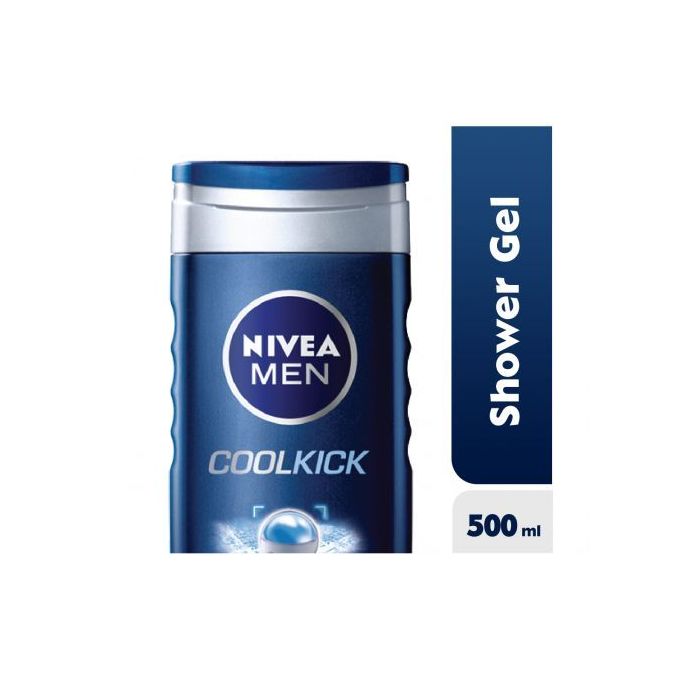 【Discounted】NIVEA MEN Cool Kick shower gel Shower Gel For Men - 500ml