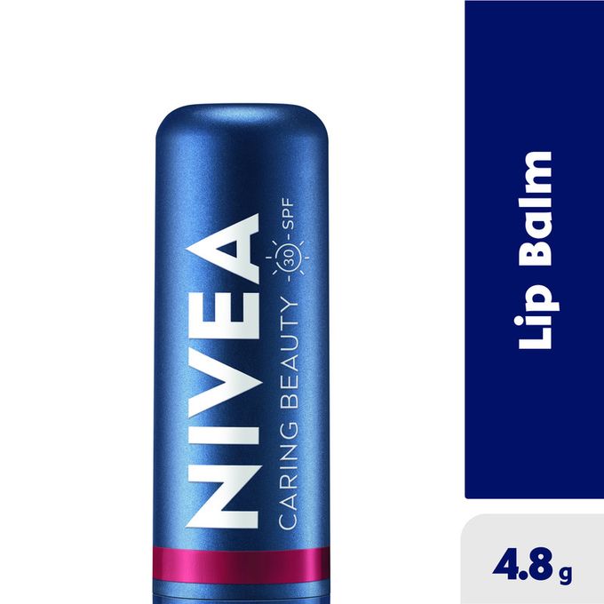 Nivea Lip Caring Beauty Red Lip Balm  Lip & Cheek Tint with SPF 30