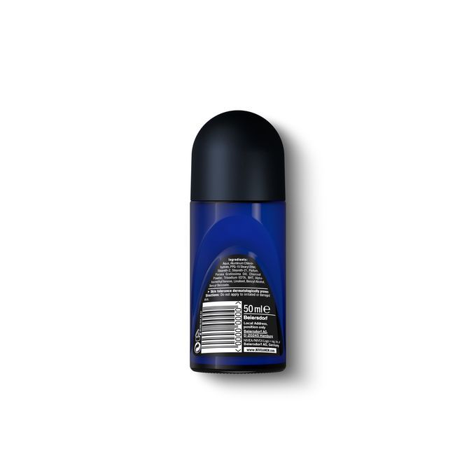 Nivea Men Deep Espresso Antibacterial Anti-Perspirant Rollon 72h - 50ml