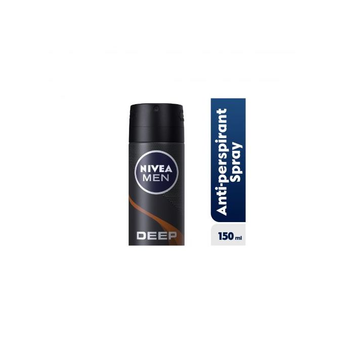 Nivea Men Deep Espresso Antibacterial Anti-Perspirant Spray 48h - 150ml